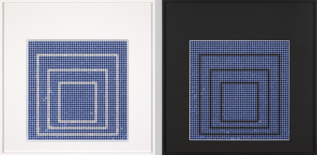 Homage Squared - Lines (blue)