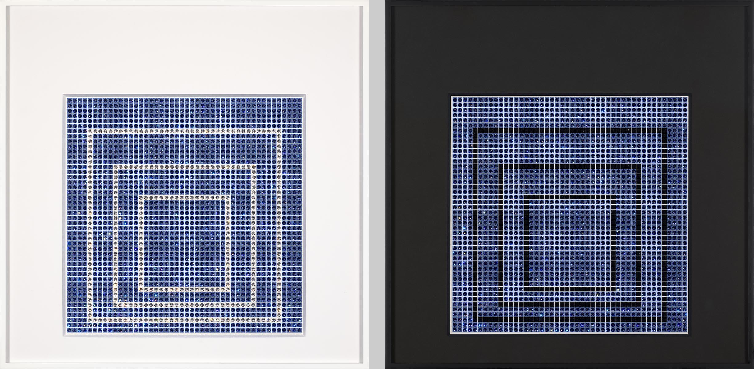 Homage Squared - Lines (blue)